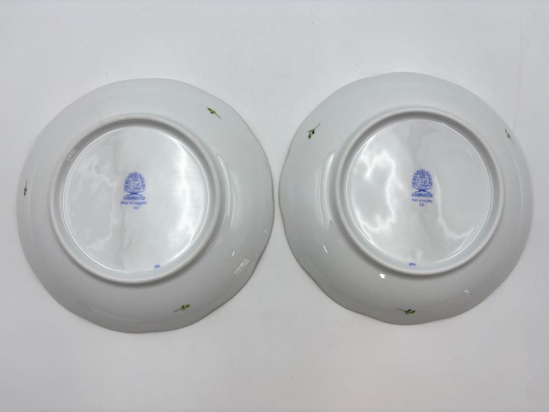 未使用保管品　HEREND ヘレンド　17.5cm プレート　6枚セット　箱付