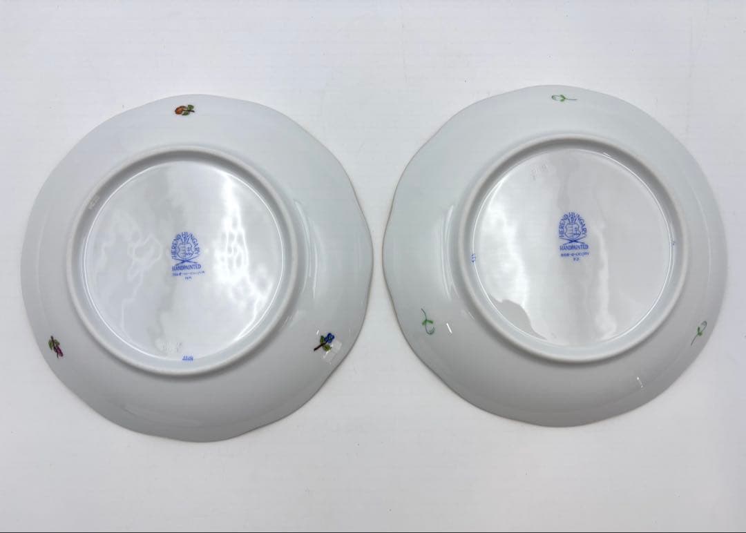 未使用保管品　HEREND ヘレンド　17.5cm プレート　6枚セット　箱付