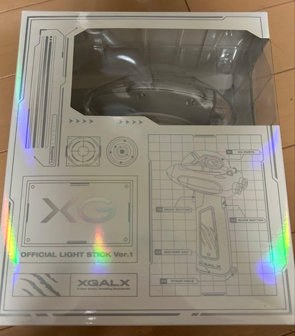 XG OFFICIAL LIGHT STICK Ver.1 トレカ付 開封済 - メルカリ