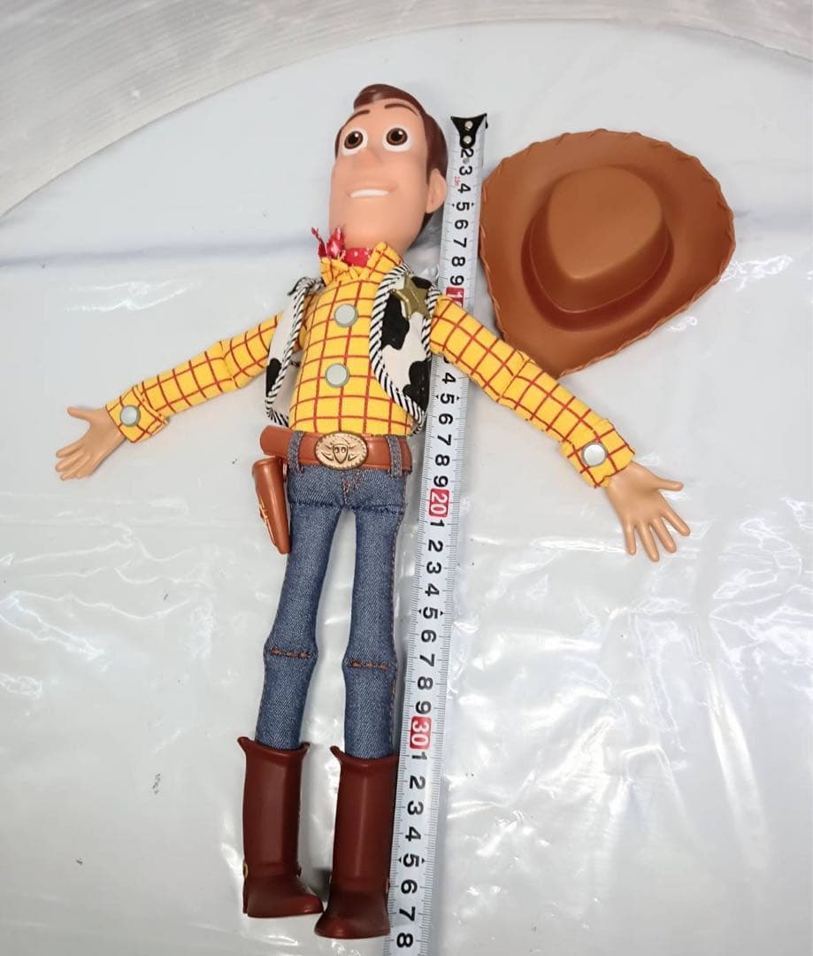 トイストーリー　ウッディ　トーキングドール　人形　ピクサー　アンティーク