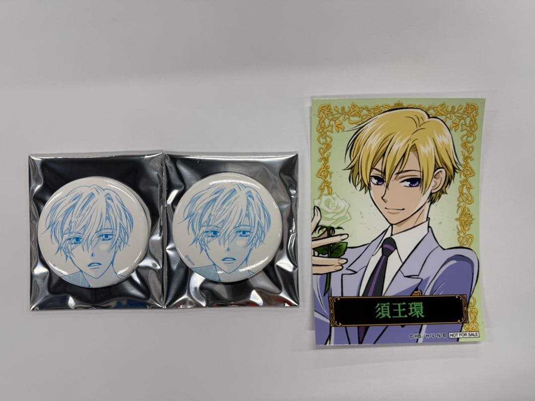桜蘭高校ホスト部 20周年 須王環 缶バッジ 特典 - メルカリ