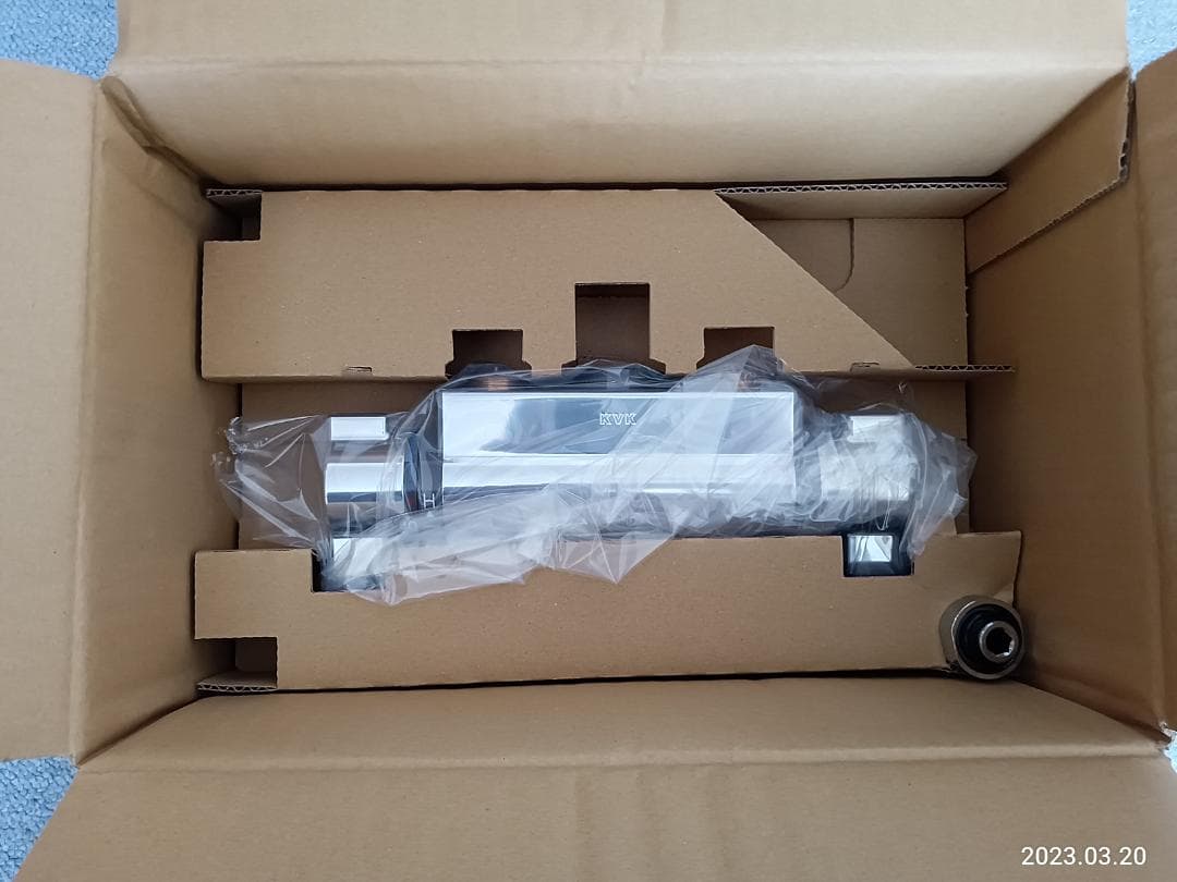 新品未使用　KVK サーモスタット式混合栓 KM800WT