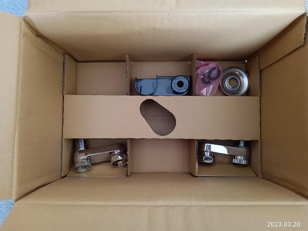 新品未使用　KVK サーモスタット式混合栓 KM800WT