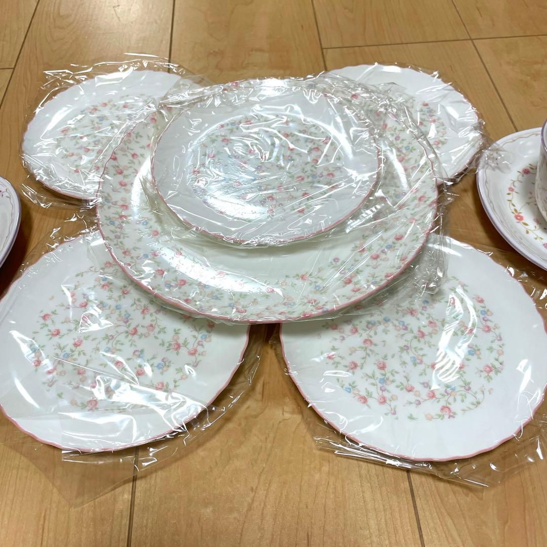 超美品ノリタケ　キューティーローズ　ティーセット　まとめ売り