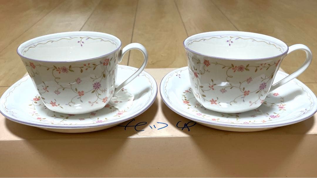 超美品ノリタケ　キューティーローズ　ティーセット　まとめ売り