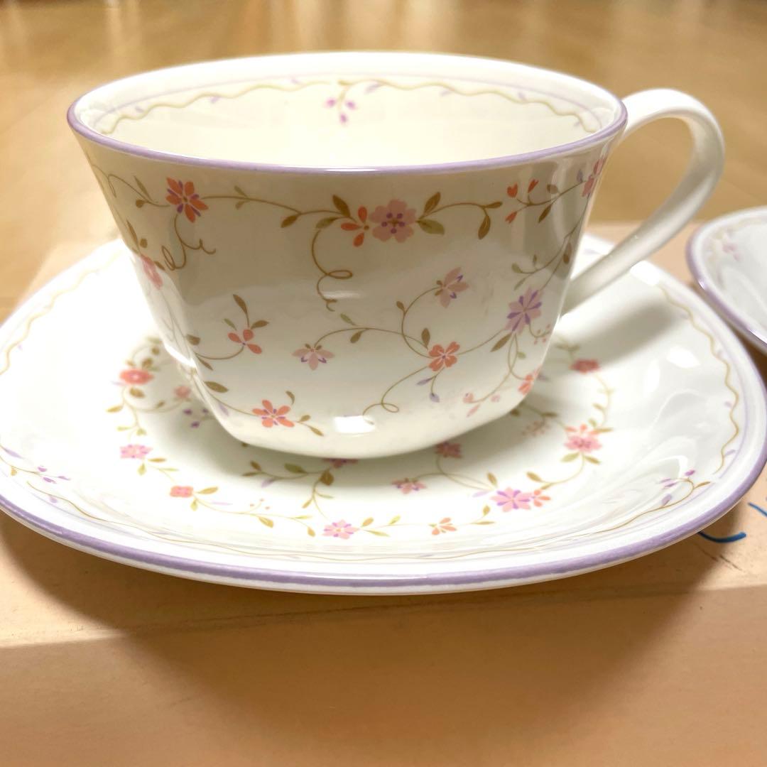 超美品ノリタケ　キューティーローズ　ティーセット　まとめ売り