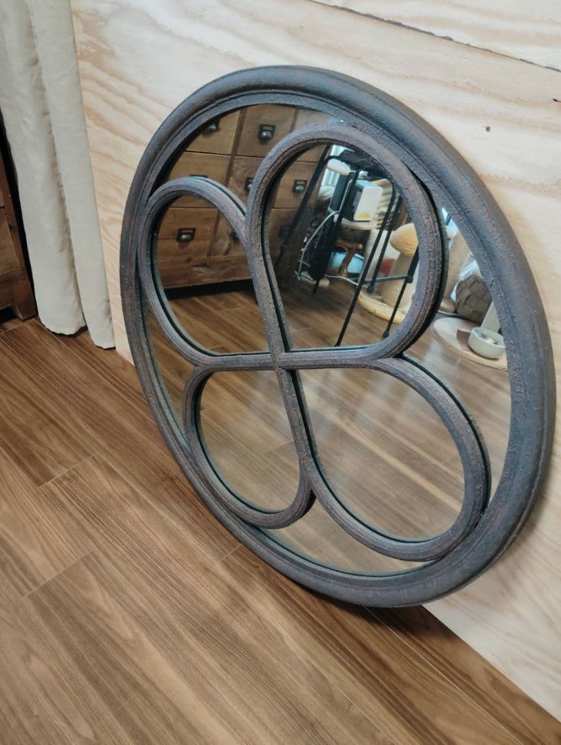 クラッシュゲートKnot antiquesノットアンティークス　壁掛けミラー