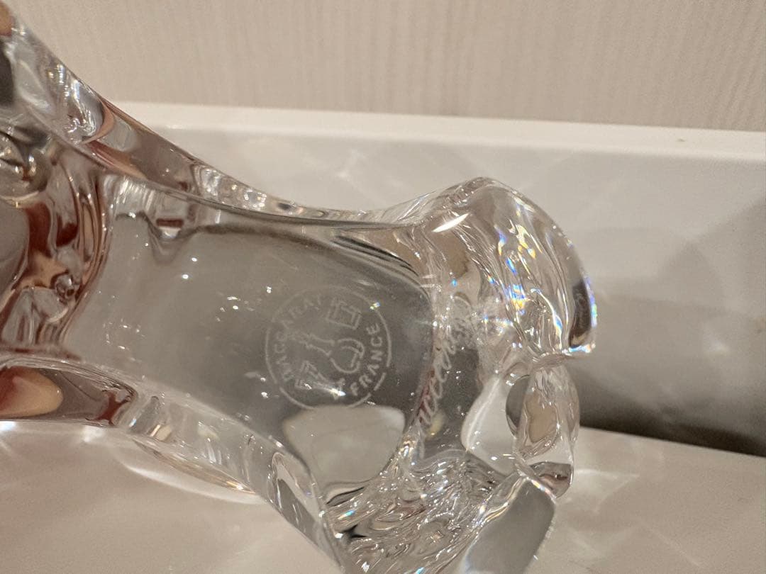 バカラ　フィギュリン　馬　baccarat horse