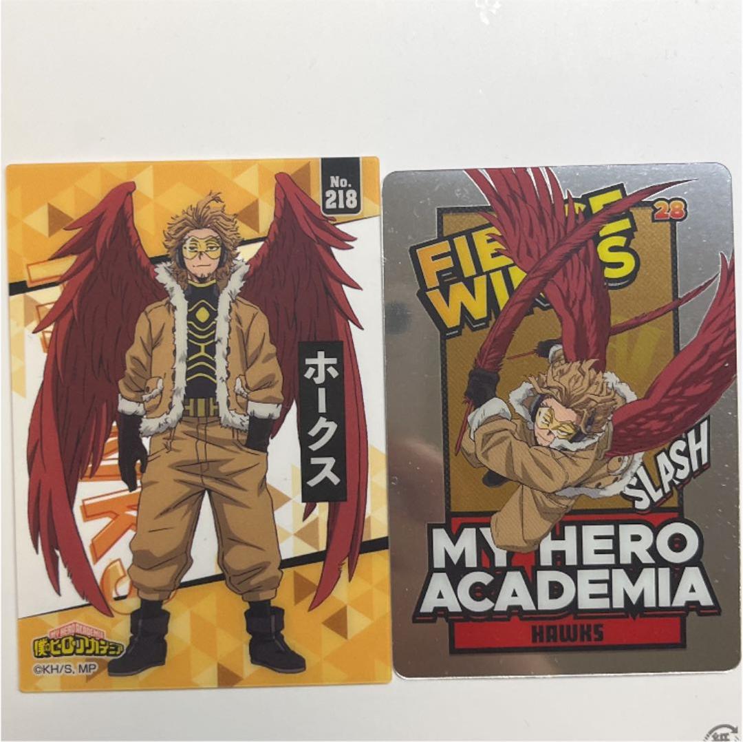僕のヒーローアカデミア ヒロアカ ホークス メタルカード - メルカリ