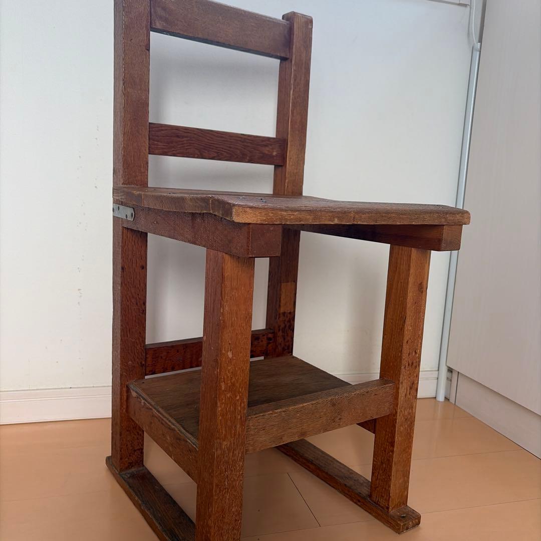 アンティーク椅子　古道具　木製　昭和の家具