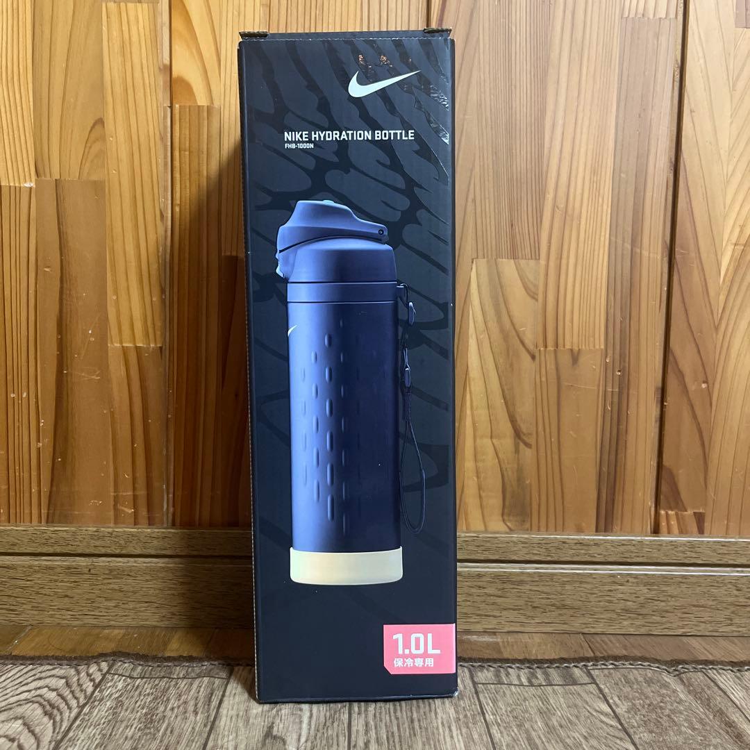 NIKE ナイキ サーモス 水筒 ハイドレーションボトル 1.0L 黒 未使用品