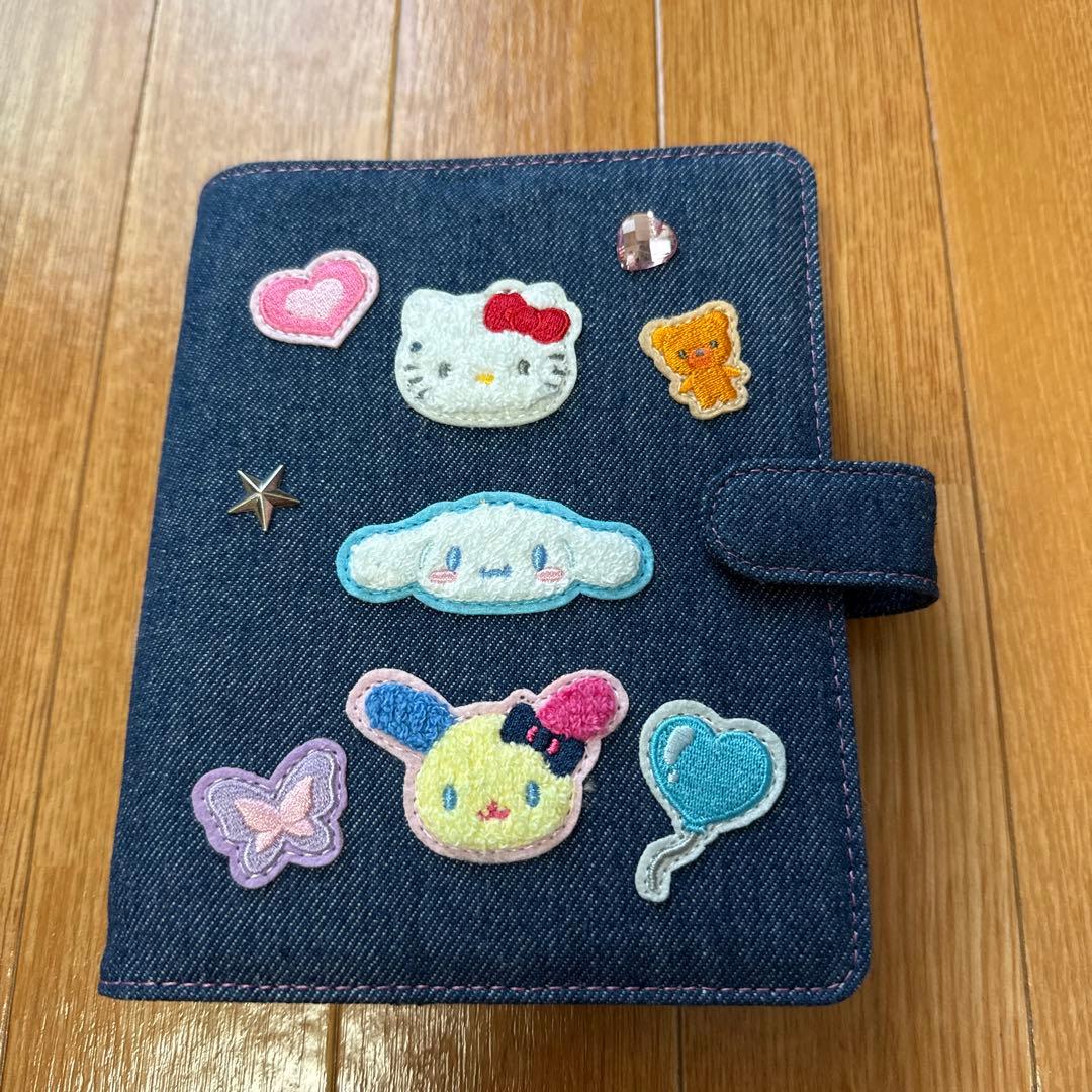 サンリオ デニム風6穴バインダー - メルカリ