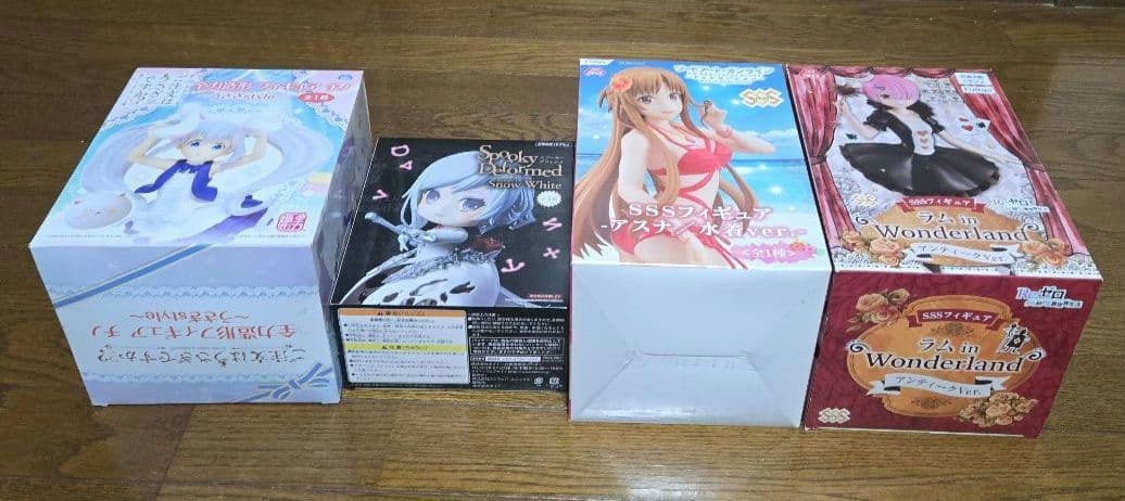 美少女フィギュアまとめ売り23点 SAOごちうさ化物語リゼロ転スラFate他