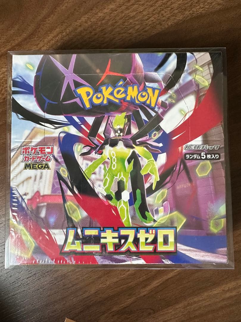 シュリンク付き】ポケモンカードゲーム ムニキスゼロ BOX - メルカリ