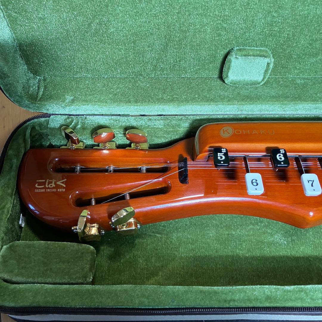 SUZUKI 大正琴 こはく ソプラノ CHK-1 電気大正琴 - メルカリ