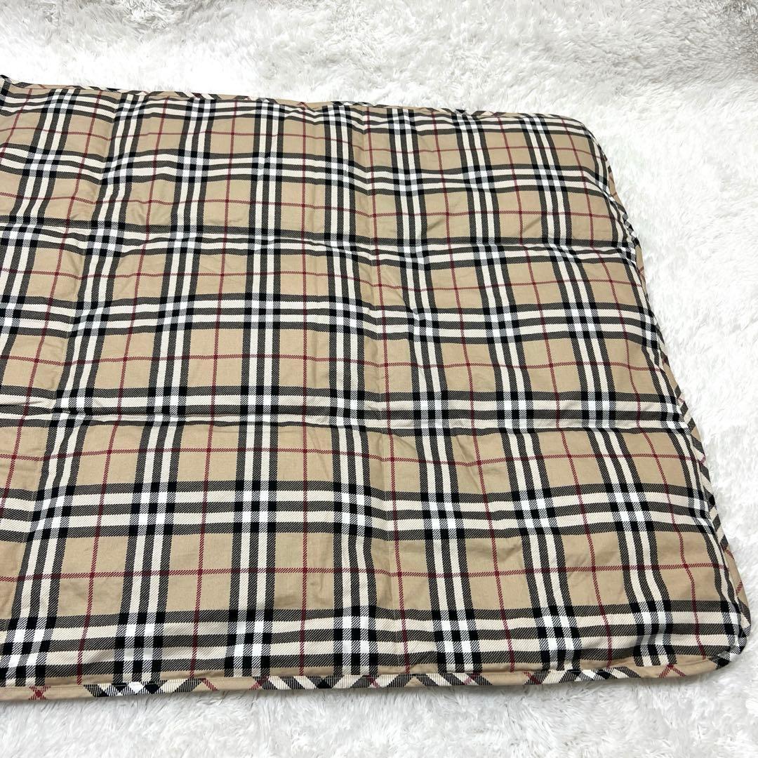 未使用品✨BURBERRY ダウンケット　ノバチェック　羽毛膝掛け