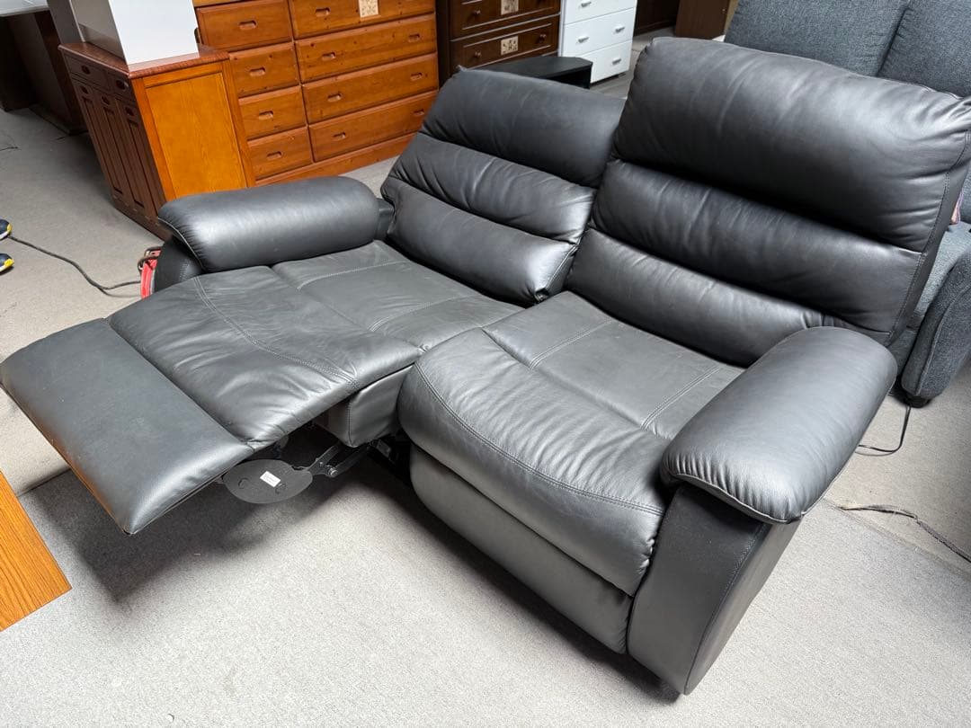 名古屋市内無料配送 ニトリ Nビリーバ 電動リクライニングソファ