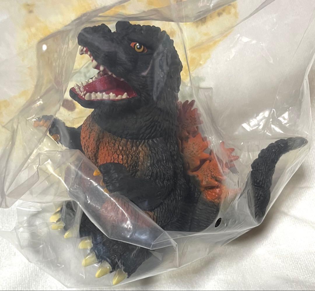 東宝怪獣シリーズ 鎮座獣 ゴジラ （1995） バーニングゴジラ - メルカリ