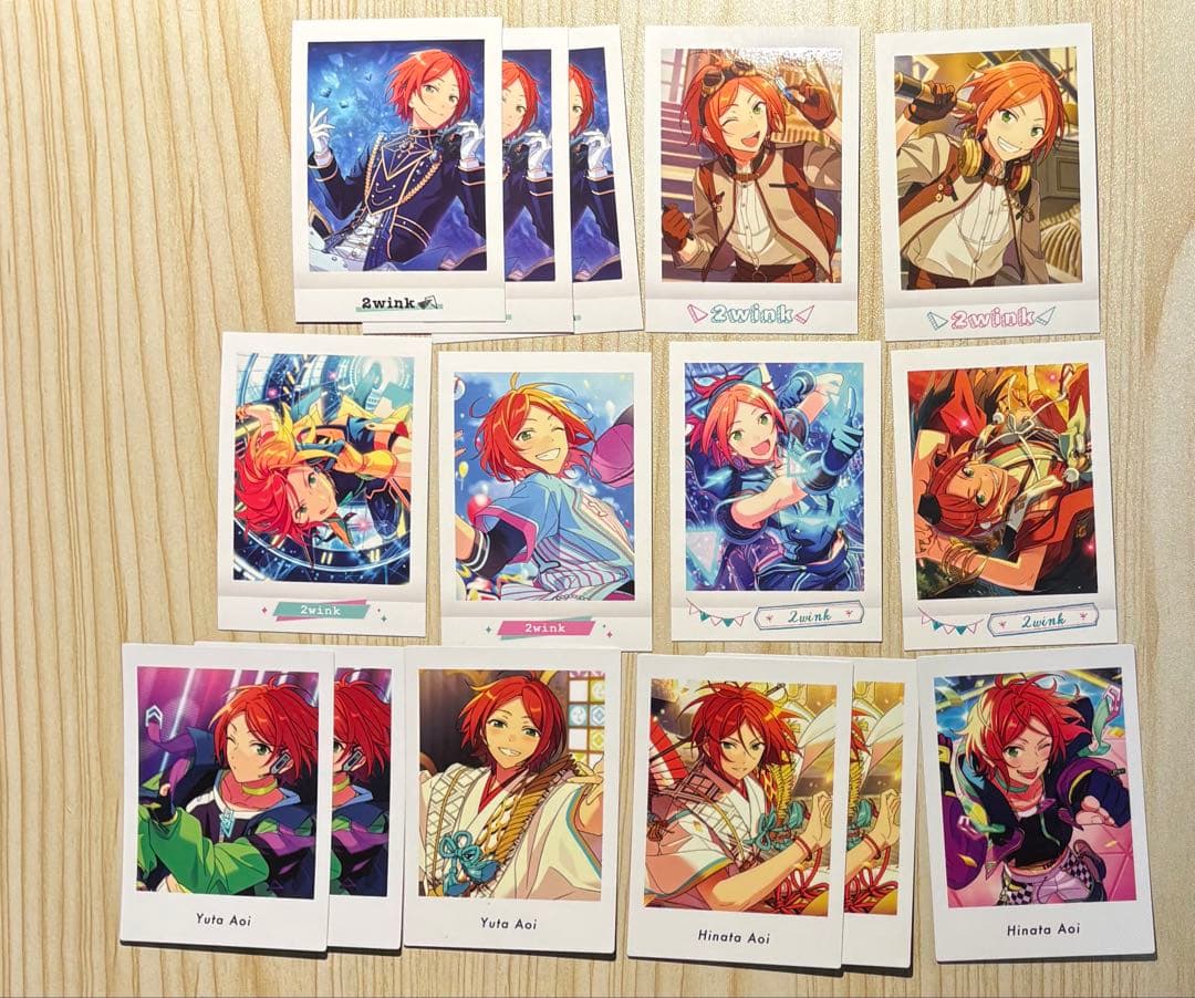 あんスタ 葵ひなた 葵ゆうた 2wink ぱしゃっつ 缶バッジ まとめ売り