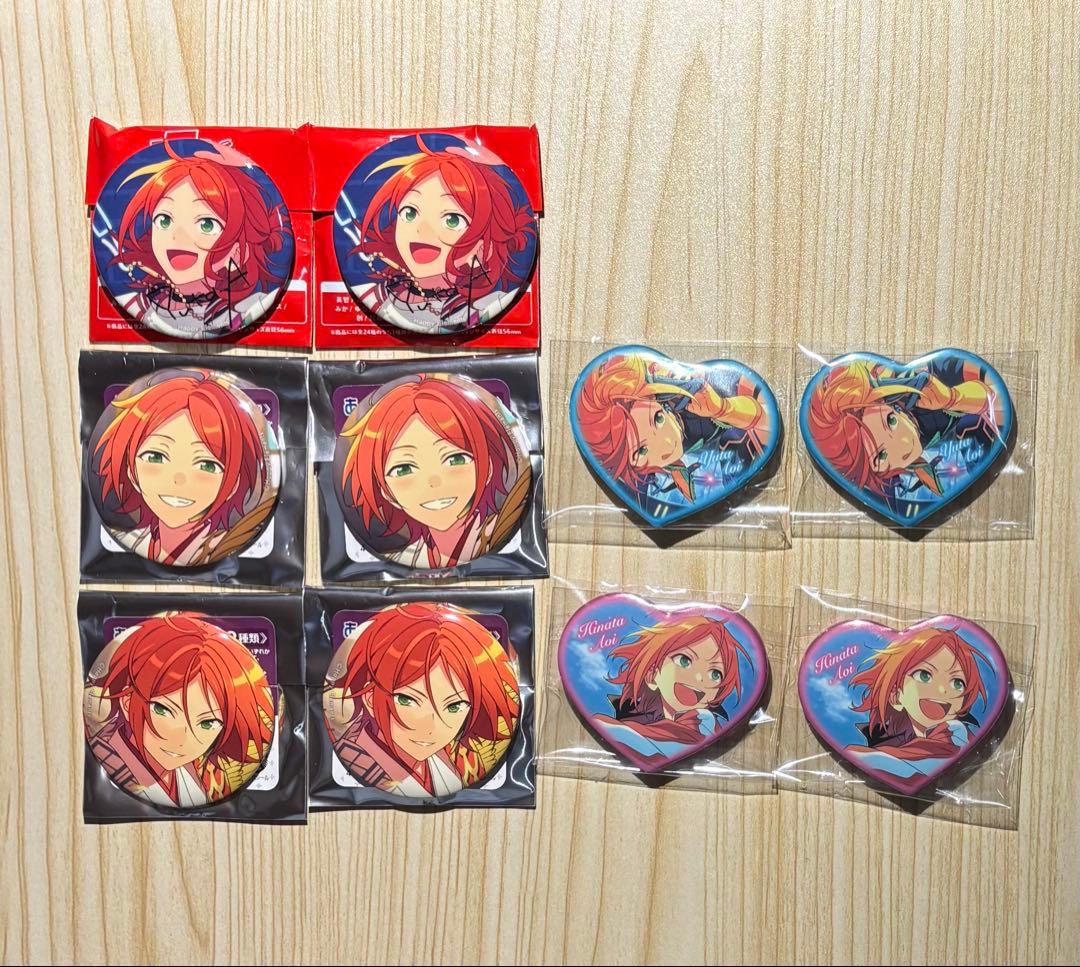 あんスタ 葵ひなた 葵ゆうた 2wink ぱしゃっつ 缶バッジ まとめ売り