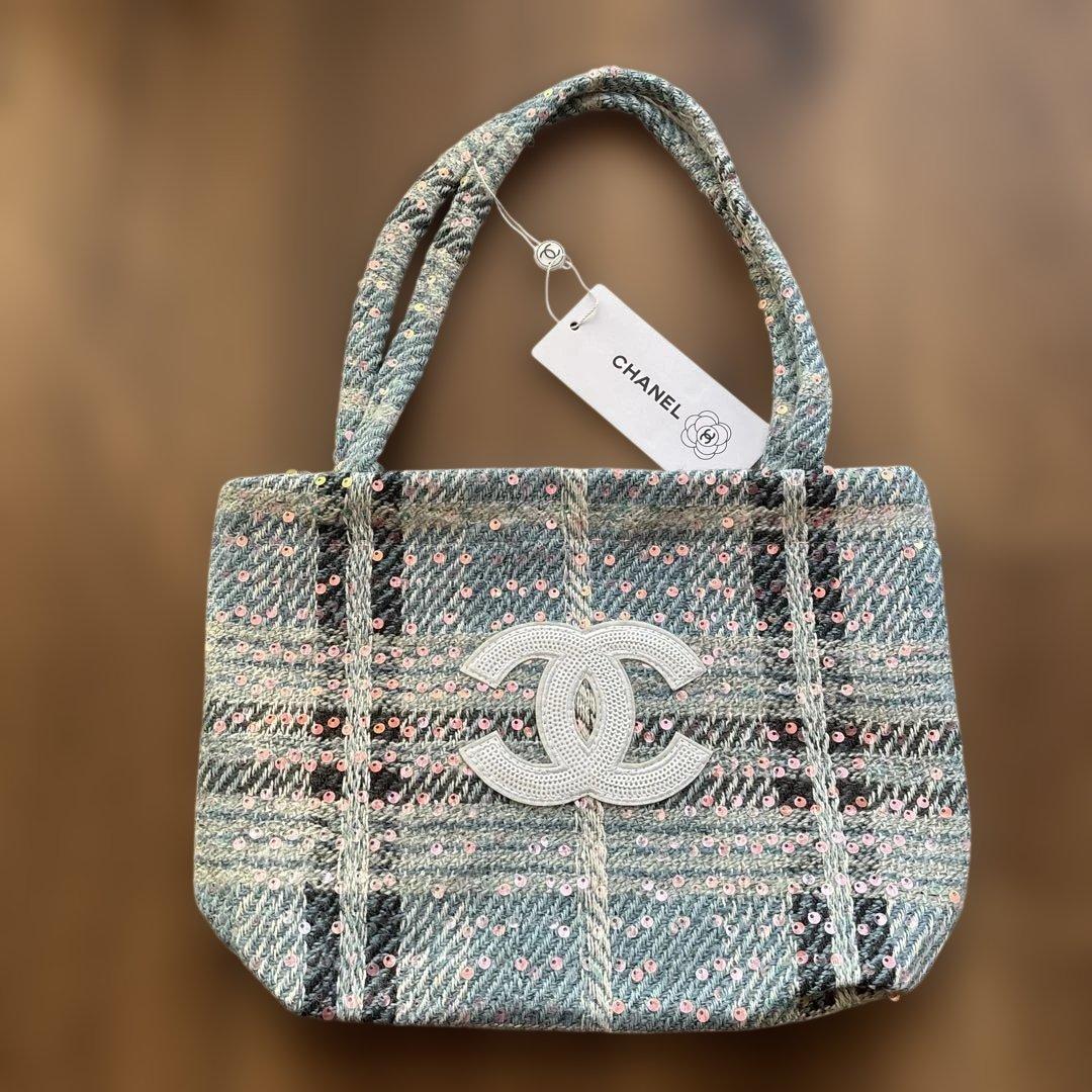 CHANELツイードトートバッグ VIP正規ノベルティ 非売品 - メルカリ