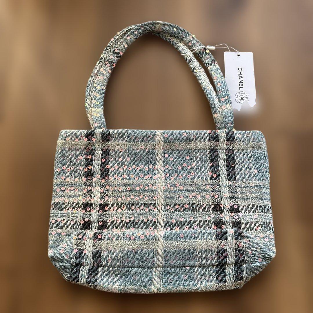 CHANELツイードトートバッグ VIP正規ノベルティ 非売品 - メルカリ