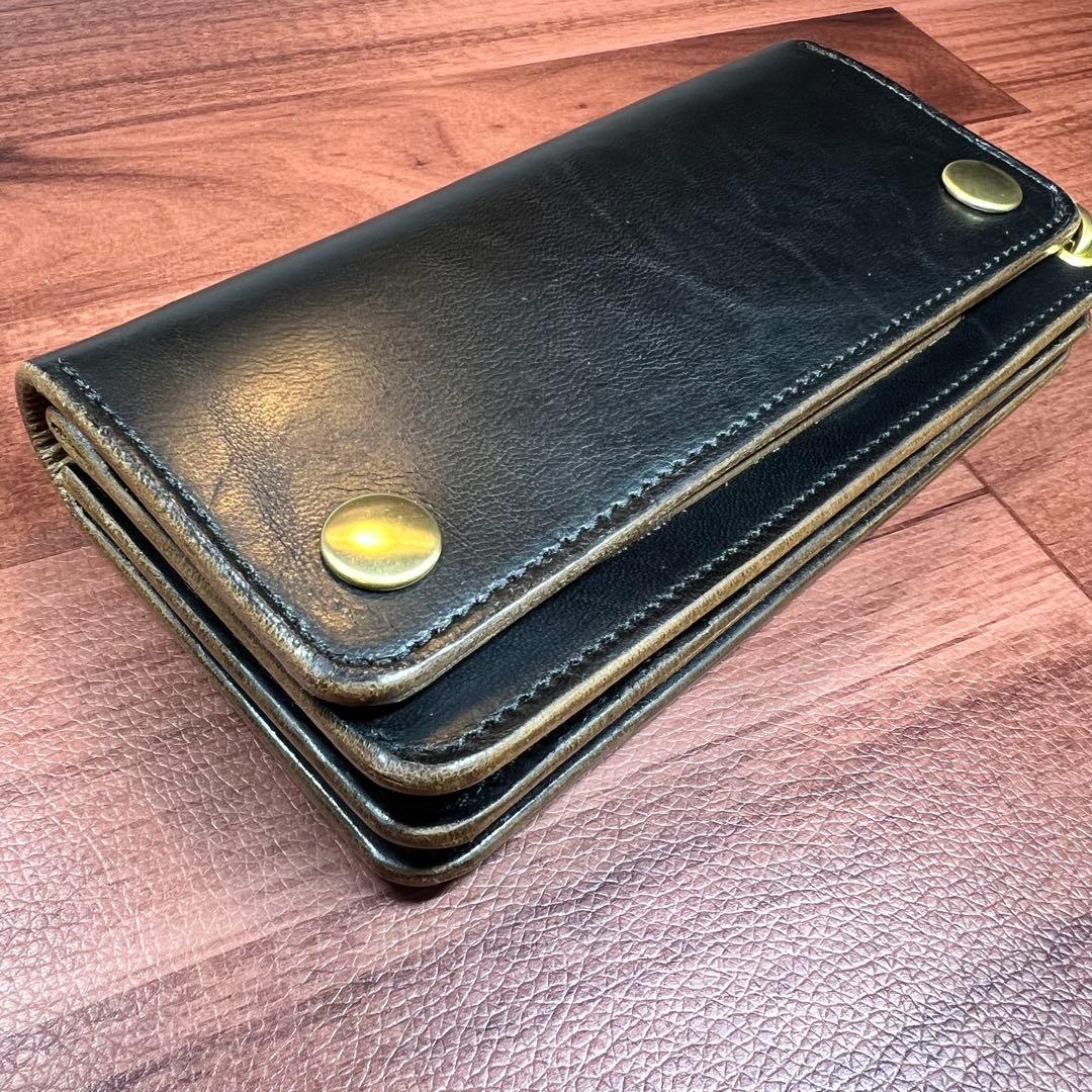 【トラッカーウォレット ロング】 3層 ホースバット universal