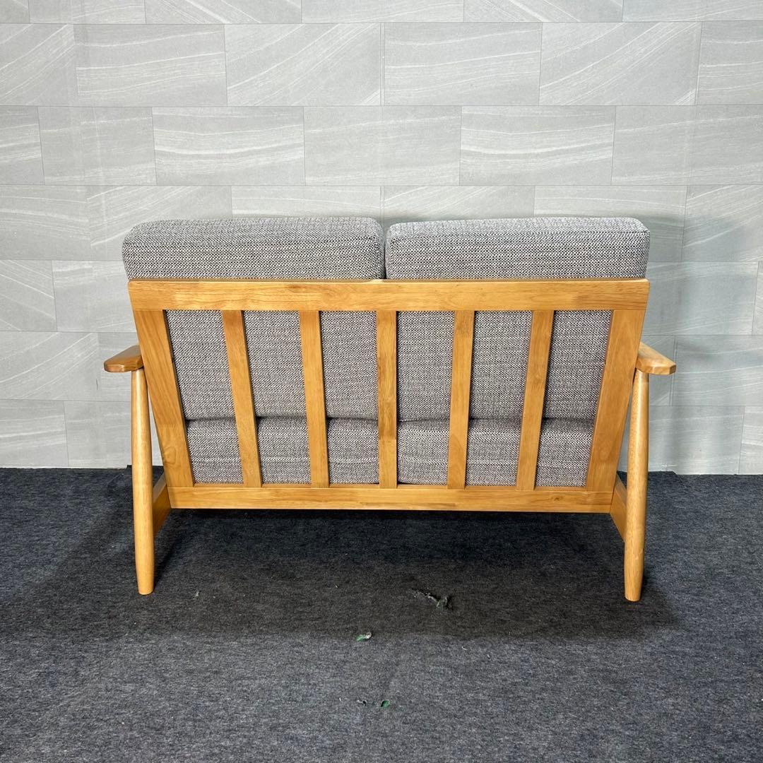 ニトリ ソファ 2人掛け 布張り マイス シンプル おしゃれ 家具 d4042