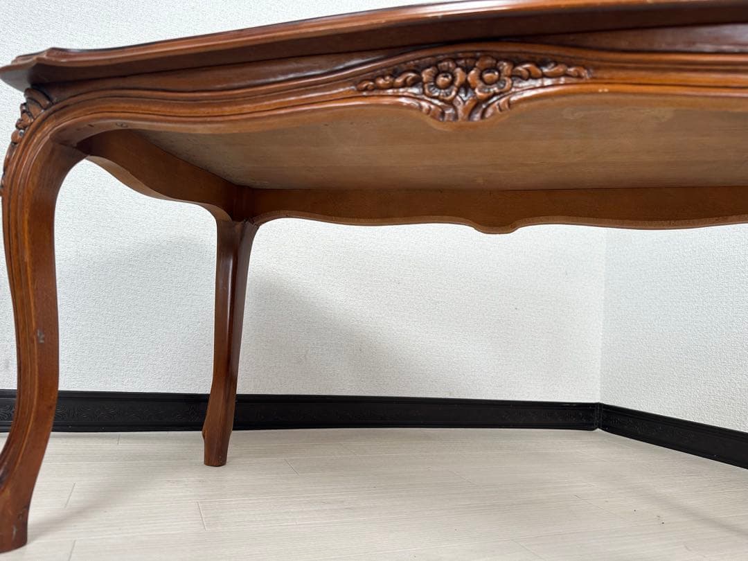 リビング テーブル ルイ15世様式 ロココ調子 クラシック 猫足 i4※