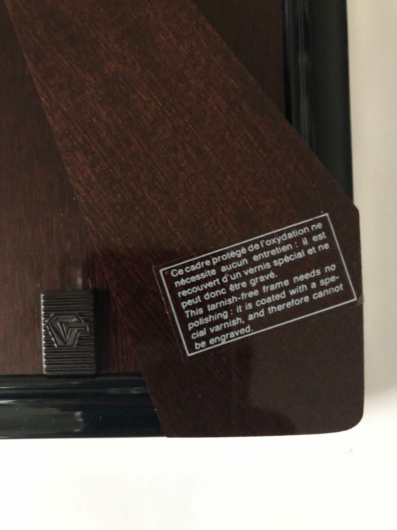 Christofle Parisシルバー装飾フォトフレーム