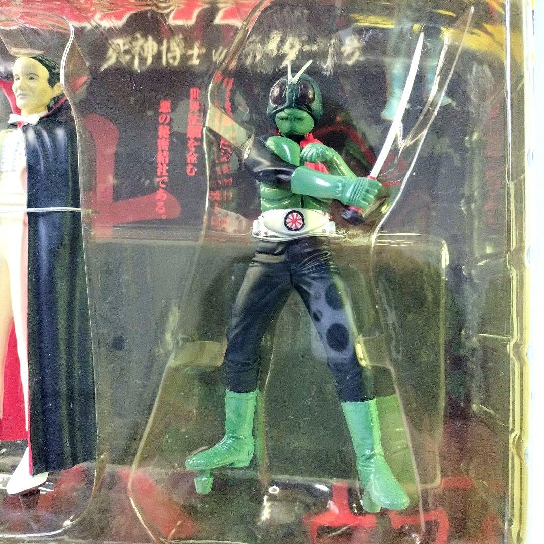 未開封 ユニファイブ 死神博士 VS 仮面ライダー 1号 完成品 フィギュア