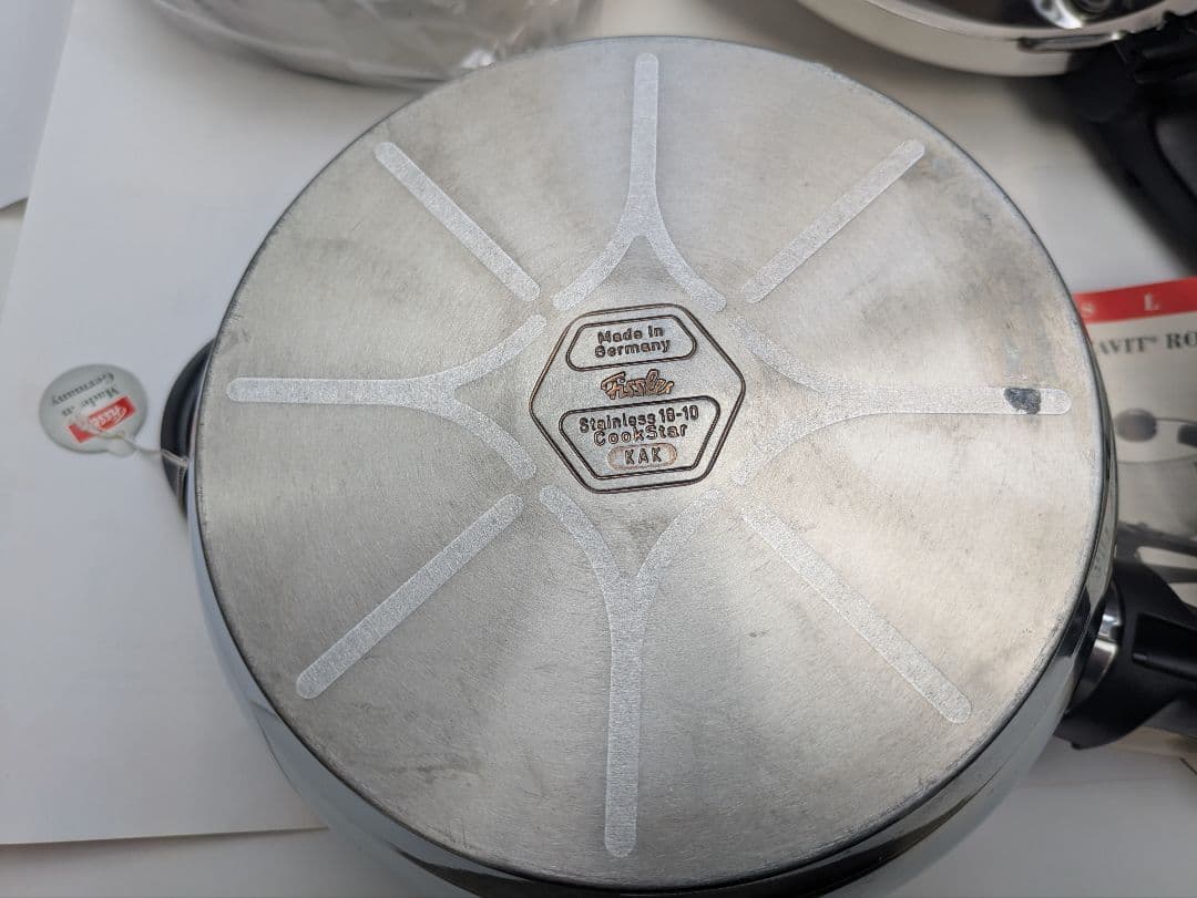 未使用品　フィスラー Fissler 圧力鍋　4.5L ビタビット