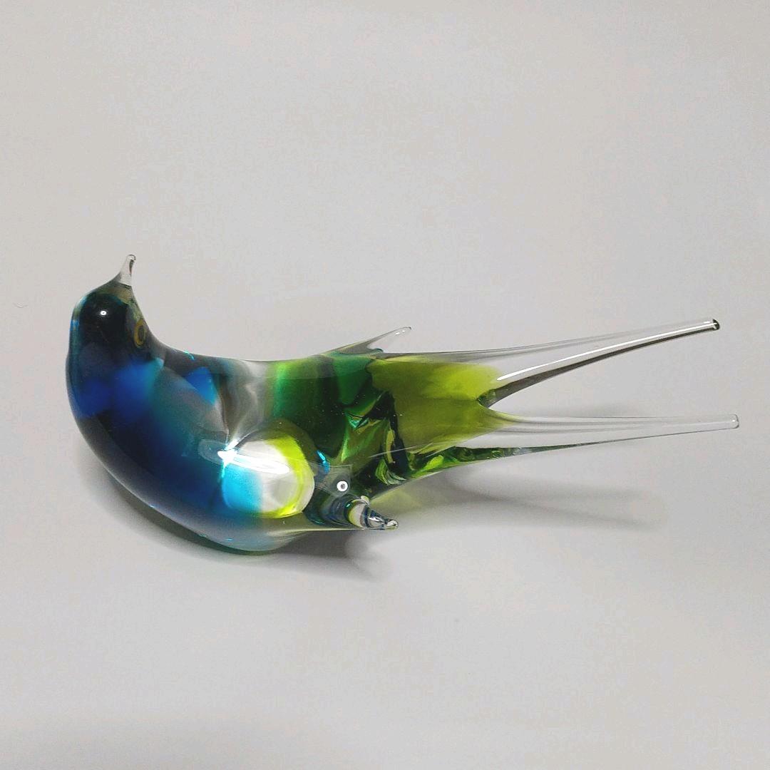 マルティグラス 鳥 2羽セット 置物 小物 ガラス - メルカリ