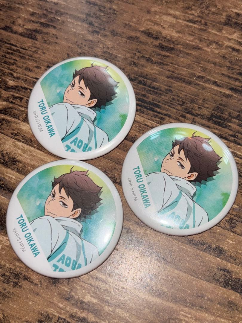 ハイキュー】 及川徹 横断幕 缶バッジ 70個セット