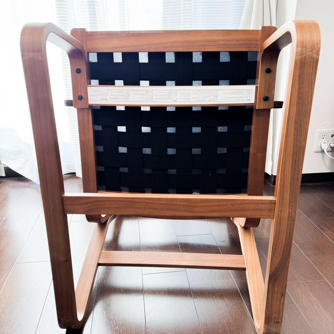 無印良品 リビングでもダイニングでもつかえるソファチェア・ウォールナット材