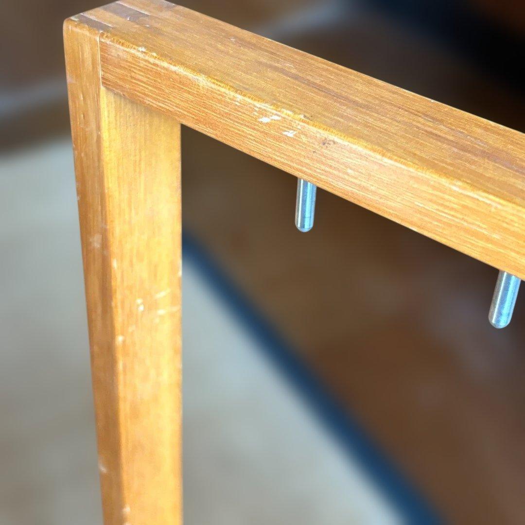 大管24本セット 大管立て 東京手織機 織り機　織物道具 手織り