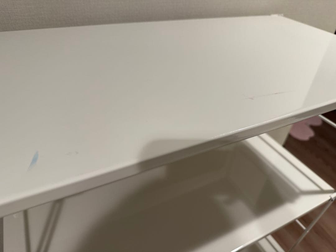 【送料込】無印良品　スチールユニットシェルフ　ワイド　中