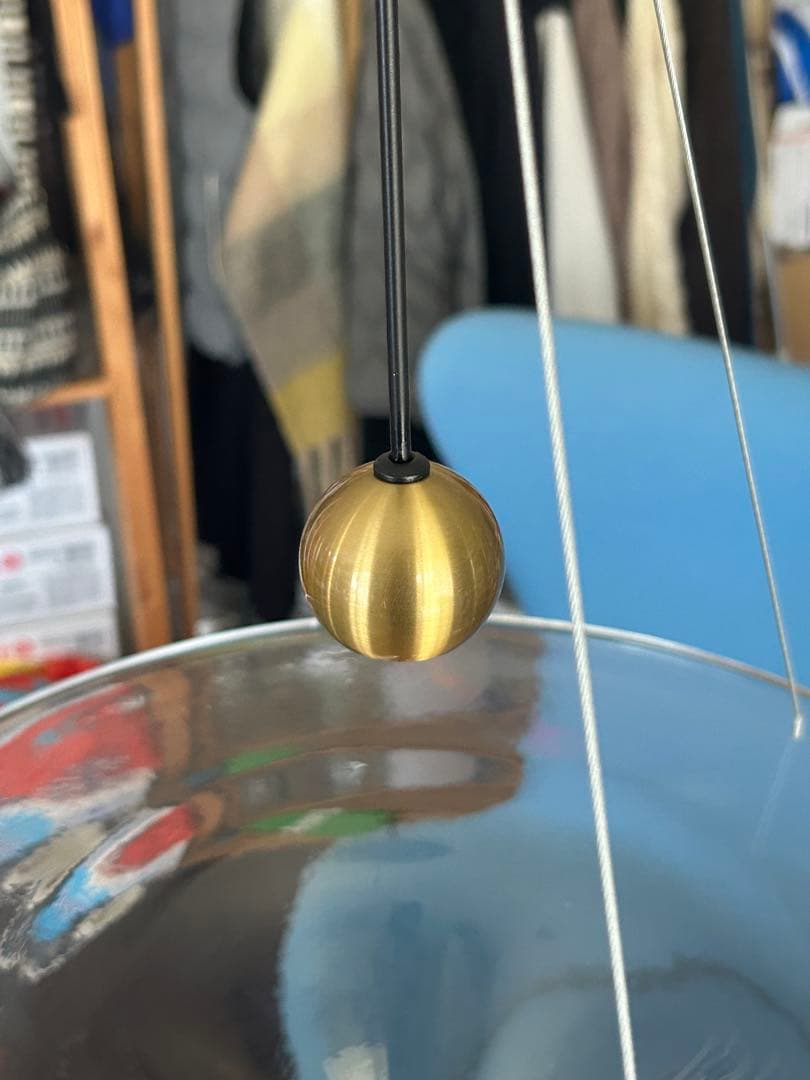 [海外輸入品]　カスタマイズ品　モダンペンダントLEDライト(暖色)　アート