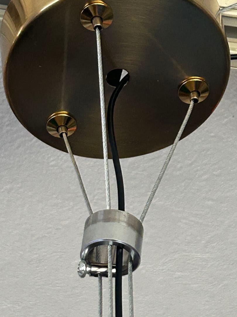 [海外輸入品]　カスタマイズ品　モダンペンダントLEDライト(暖色)　アート