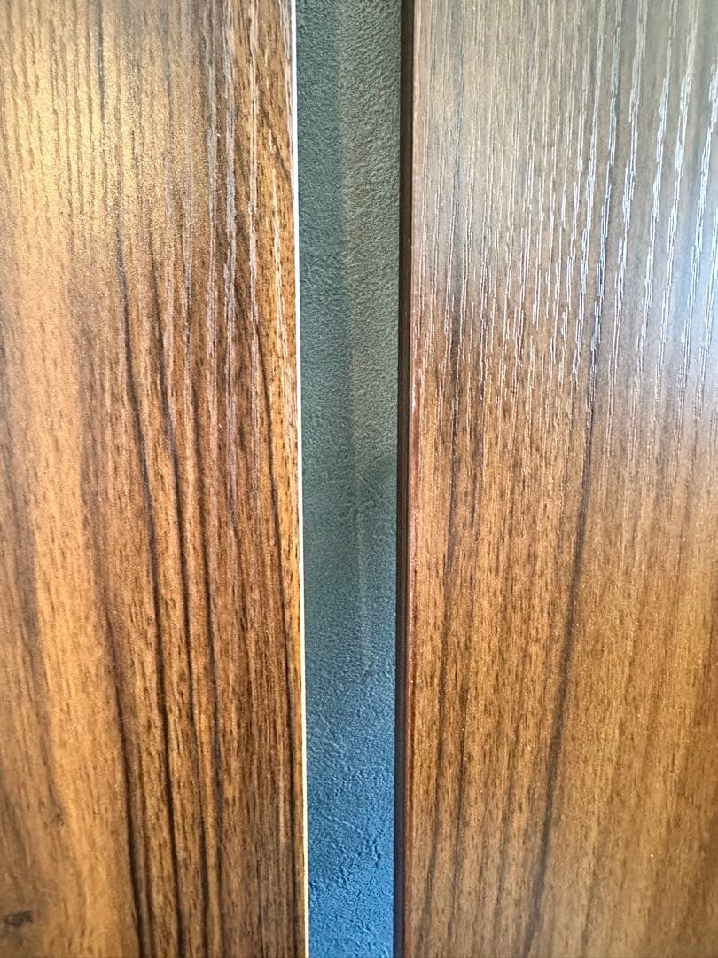 2個セット　メラミン コンソールテーブル ブラウン ONOD0114PLBLK