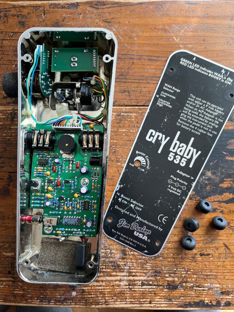 Cry Baby Wah CB535 Chrome クライベイビー ワウペダル