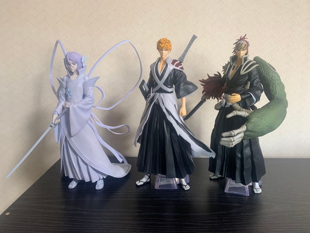 石*様 BLEACH 1番くじ フィギュア3体セット 黒崎一護 阿散井恋次 朽木