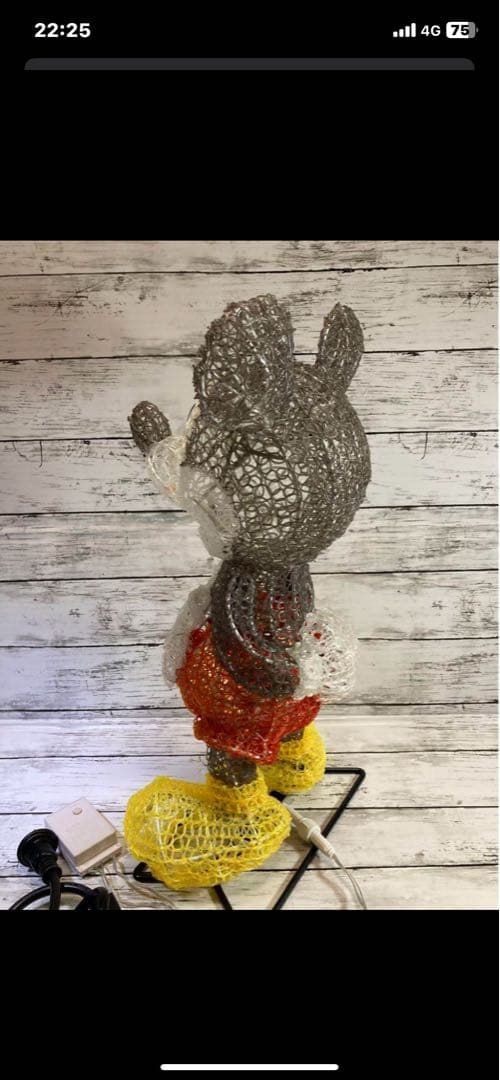 タカショー　ミッキーマウス 3D モチーフライト　クリスマス