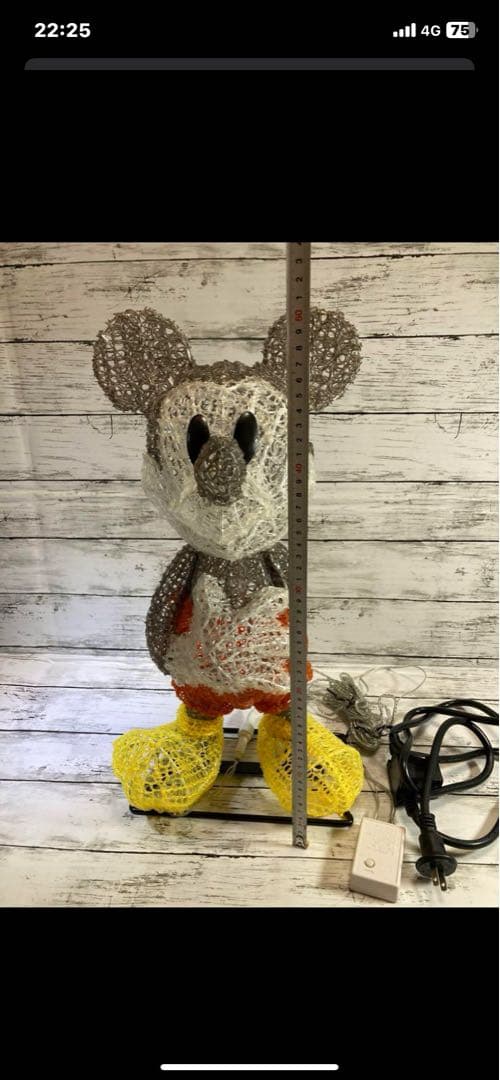 タカショー　ミッキーマウス 3D モチーフライト　クリスマス