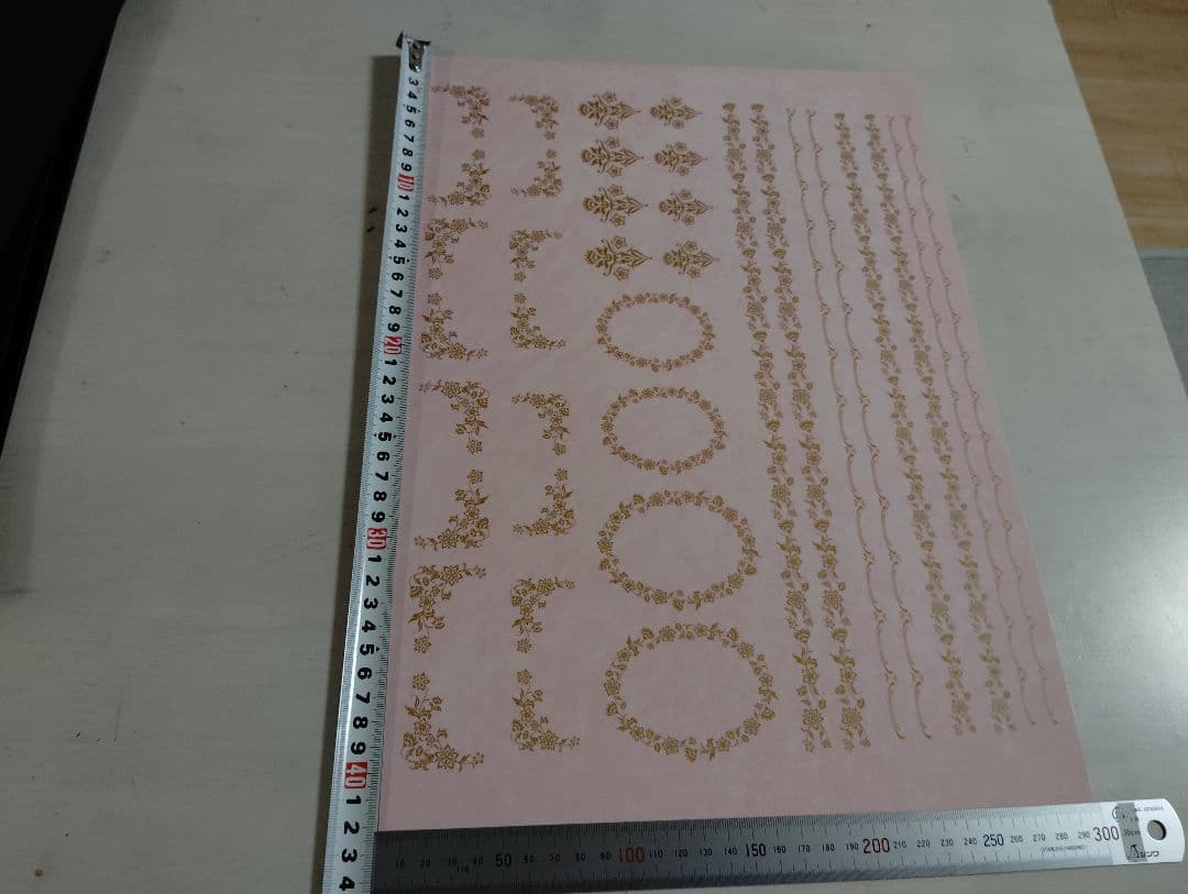 大判転写紙【18枚以上】セット販売　ゴールド　金転写紙含む