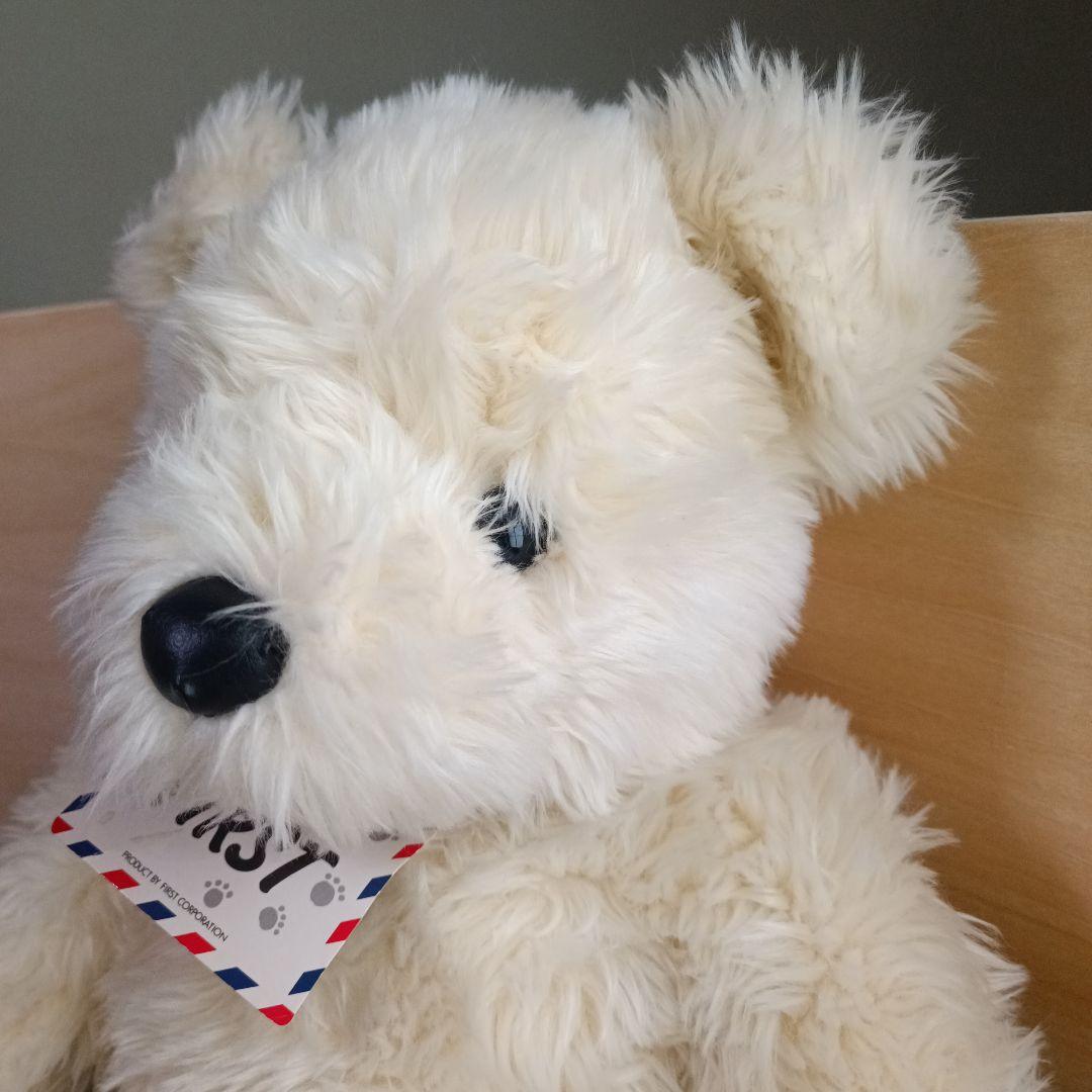 昭和レトロ ファースト社 しろくま 白くま エアメールベア ぬいぐるみ