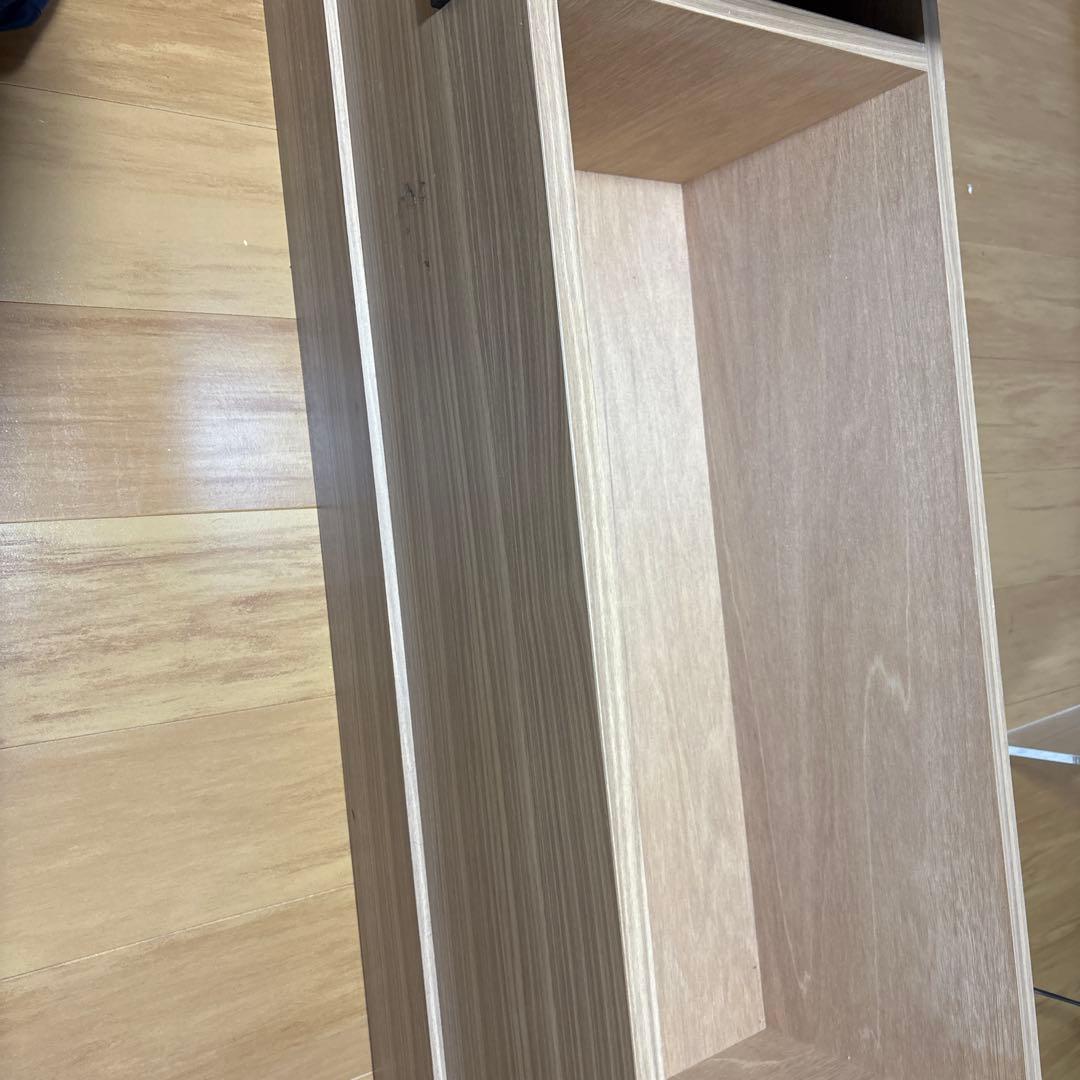 収納スペース&コンセントポート付きグレーソファ