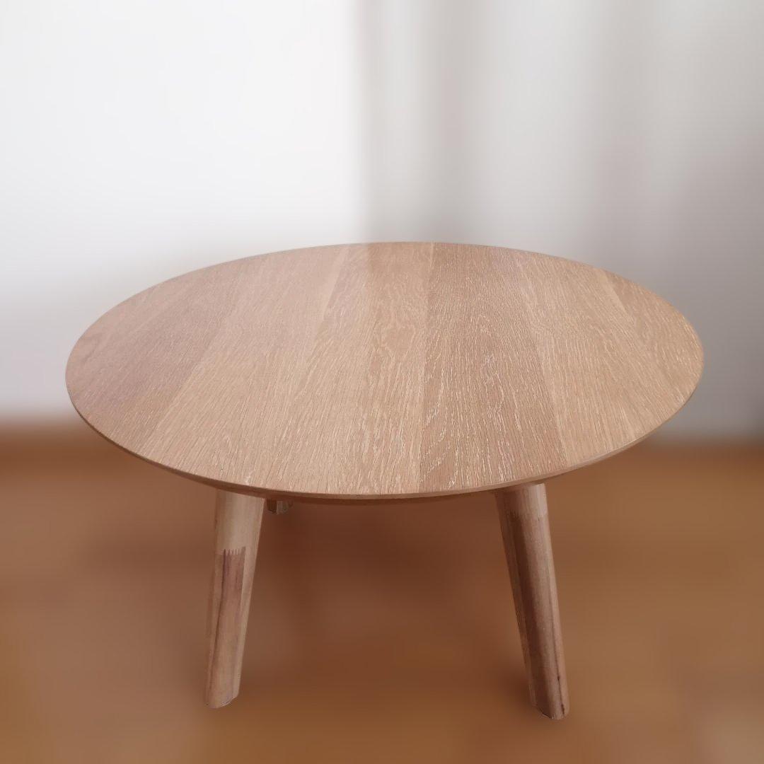 tac INTERIOR 円形 木製テーブル タック インテリア