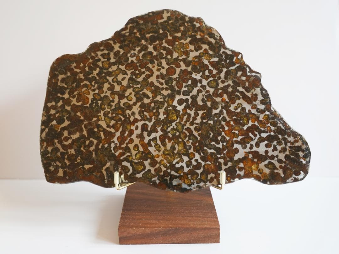 【超レア・BIGサイズ】セリコ パラサイト隕石 高透光 高品質 345.7g