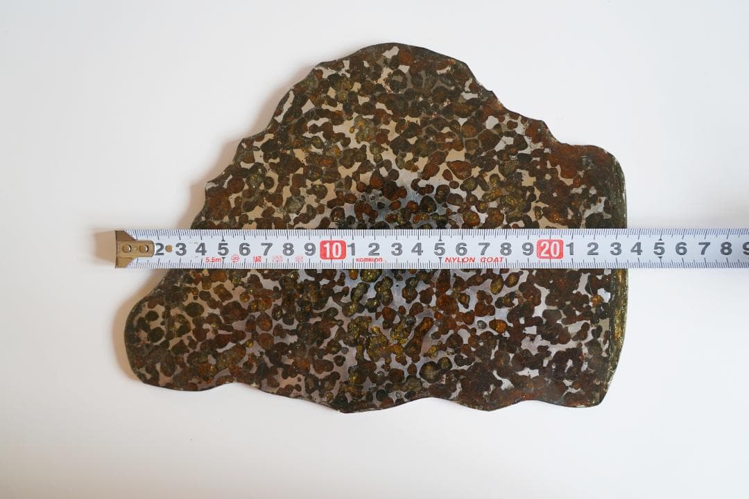 【超レア・BIGサイズ】セリコ パラサイト隕石 高透光 高品質 345.7g